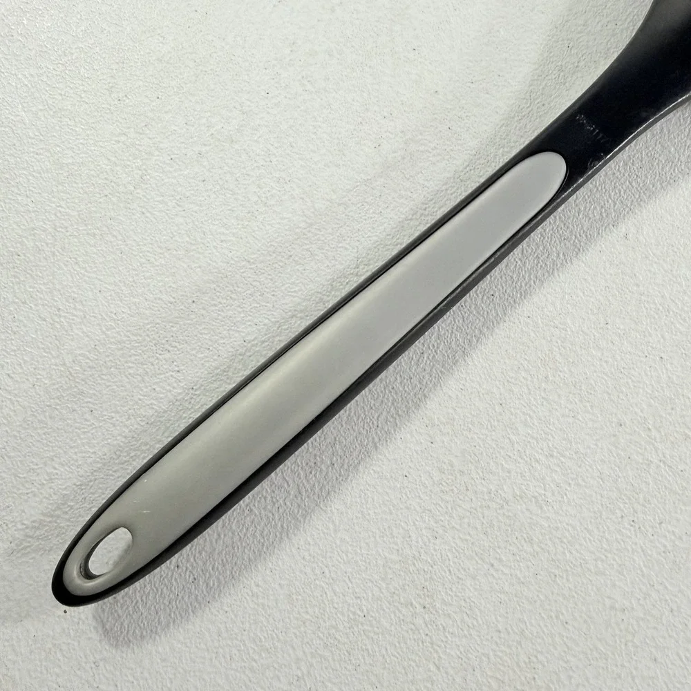Calphalon Nylon Black Gray Silicone Handle Cooking Serving Spoon‎ 13.5